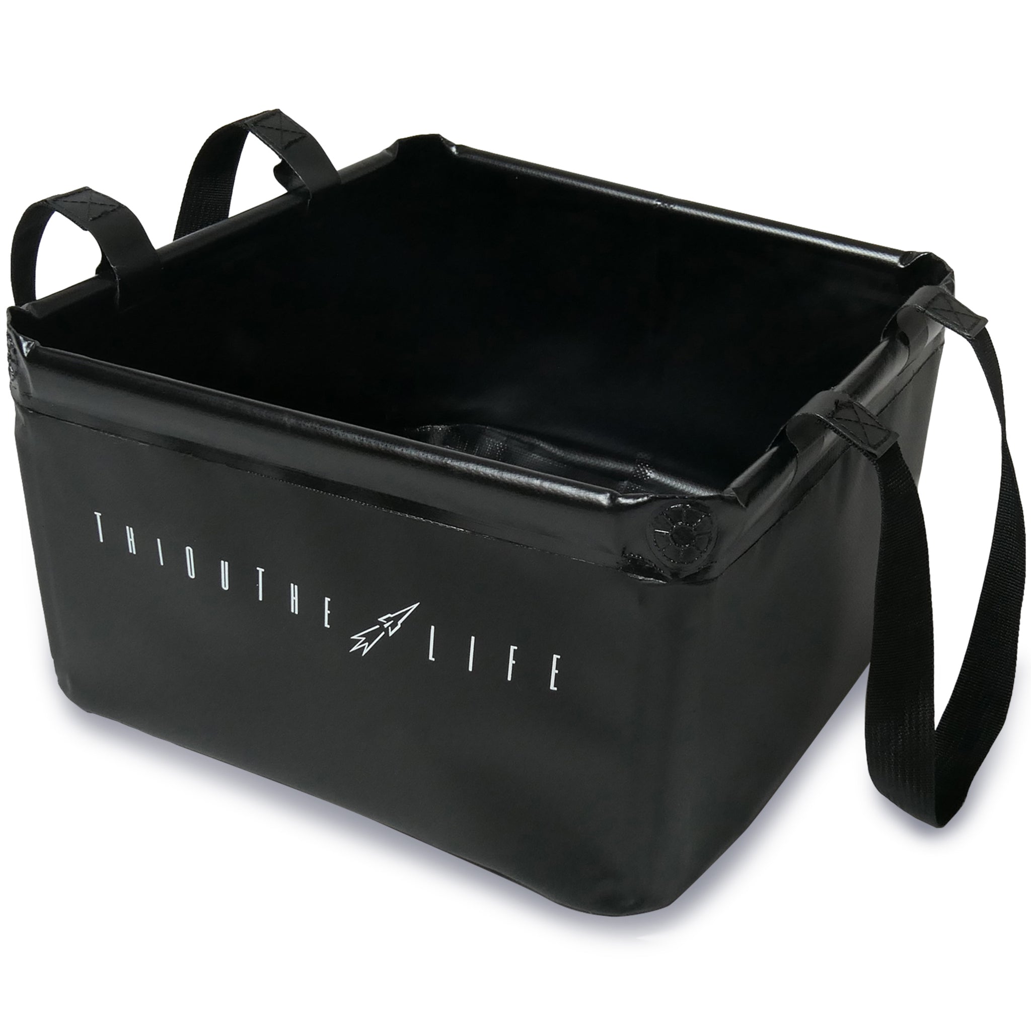FOLDING BUCKET (BLACK) – ThiOuThe LIFE 公式ショップ